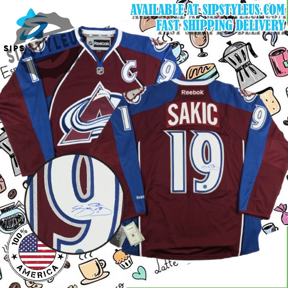 Colorado Avalanche Joe Sakic Jersey