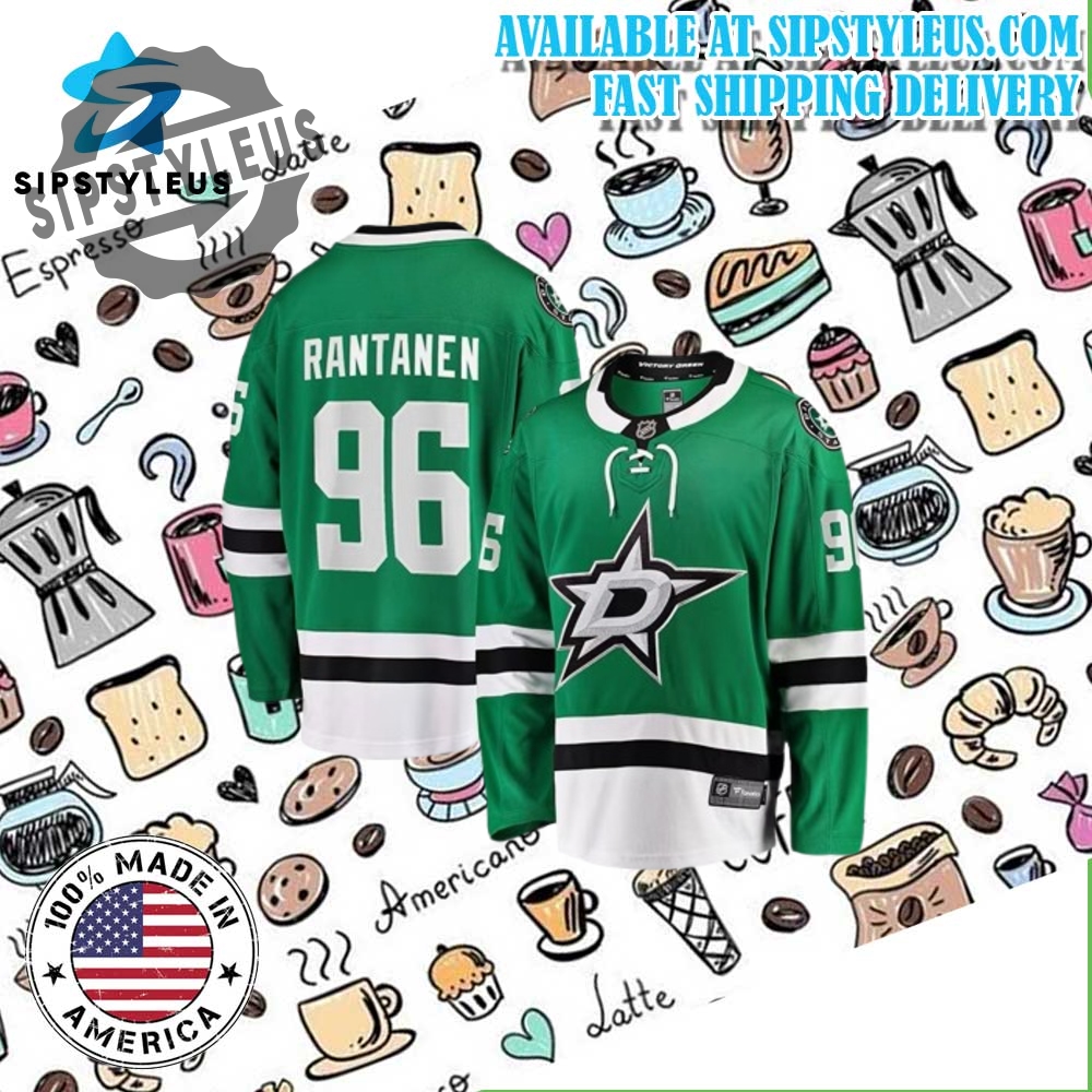 Mikko Rantanen Dallas Stars Mens Green Home Hockey Jersey