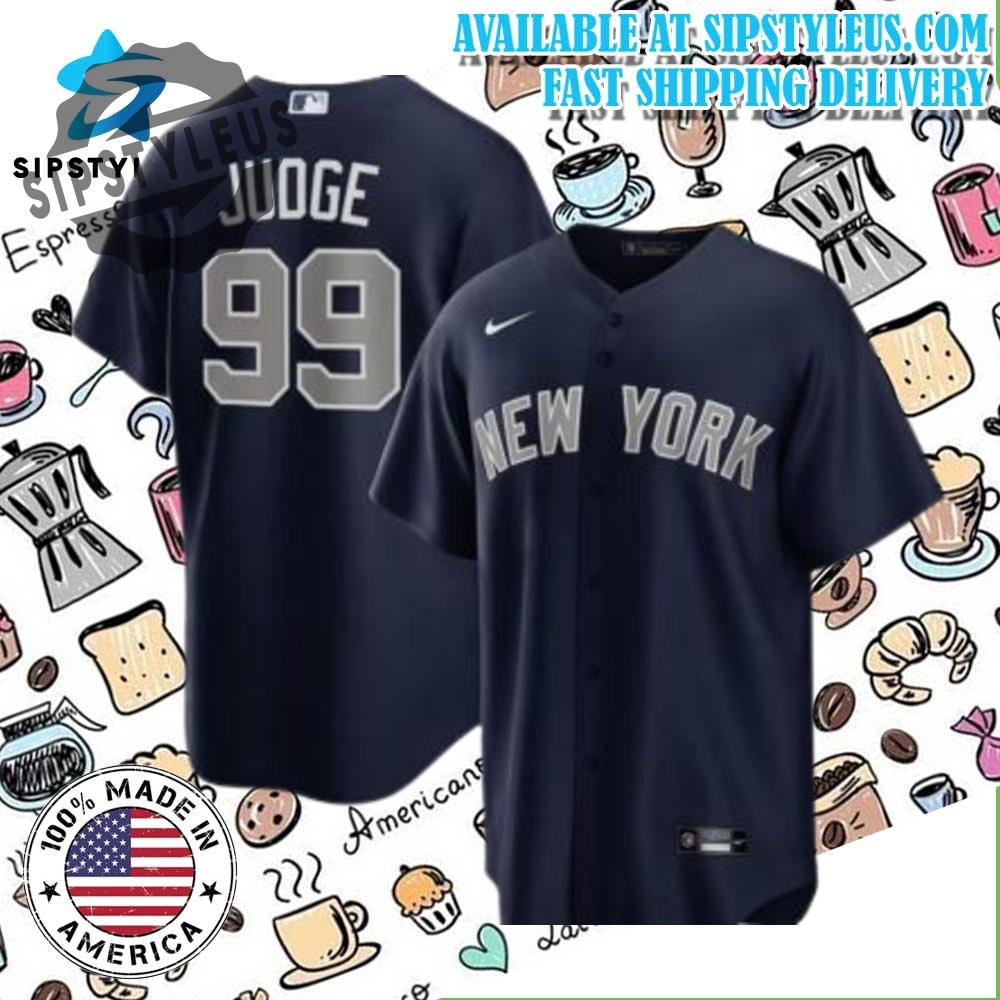 Aaron Judge Yankees Mens Alternative Navy Replica Jersey