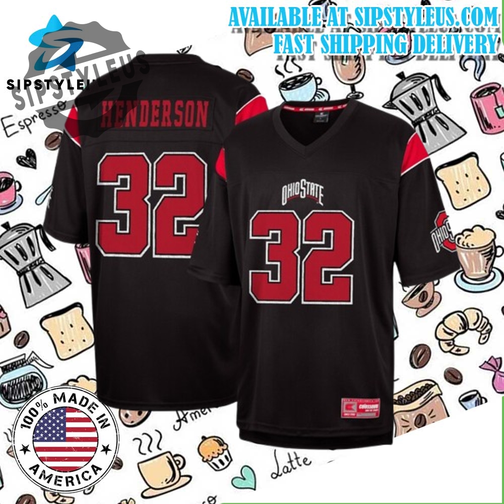 Treveyon Henderson Ohio State Buckeyes Colosseum Fashion Replica Jersey