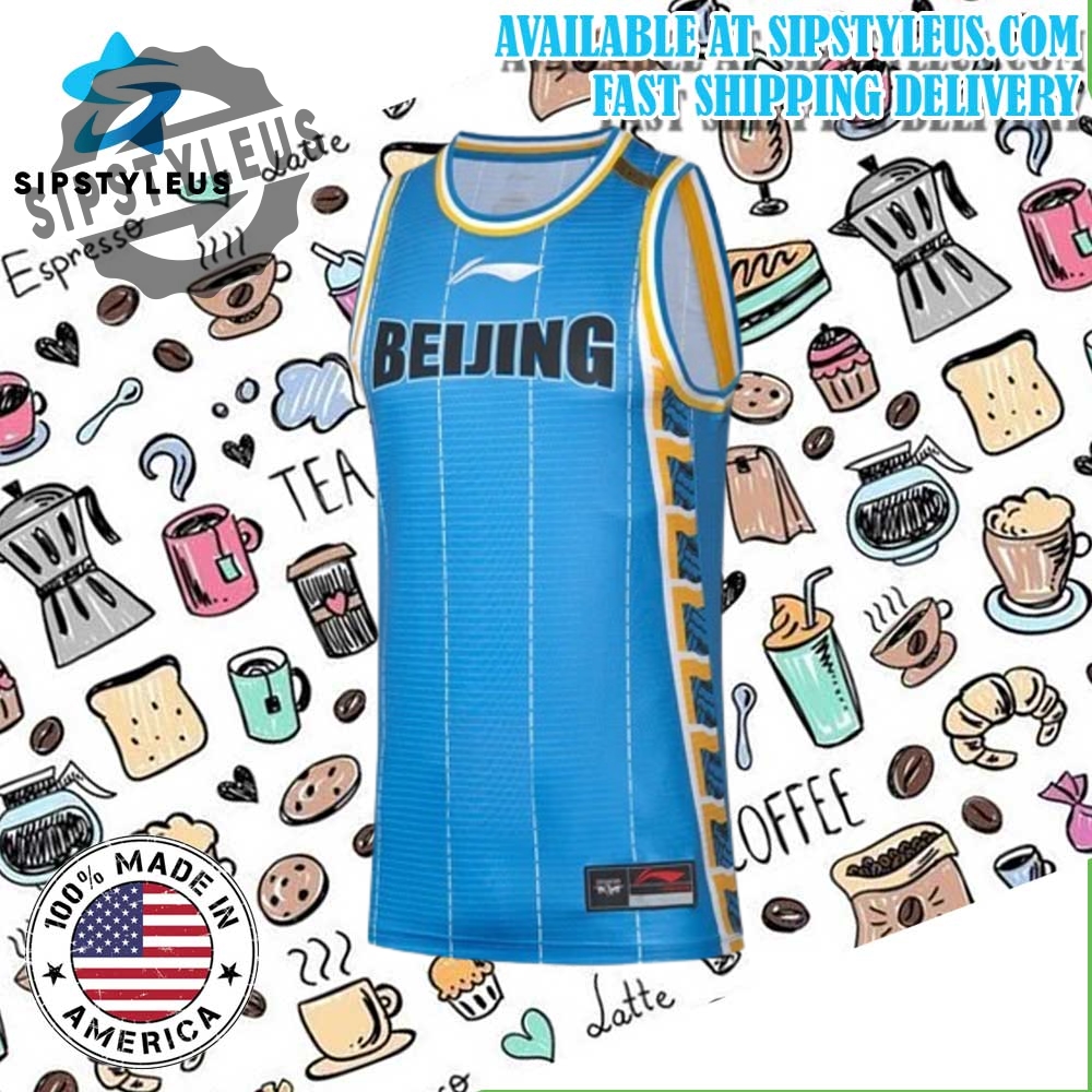 Lining Cba Tianjin Pioneers Basketball Jersey