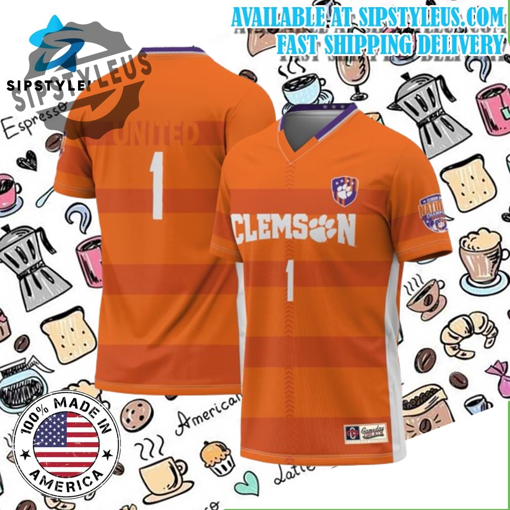 Orange Clemson Tigers 2023 Ncaa Jersey