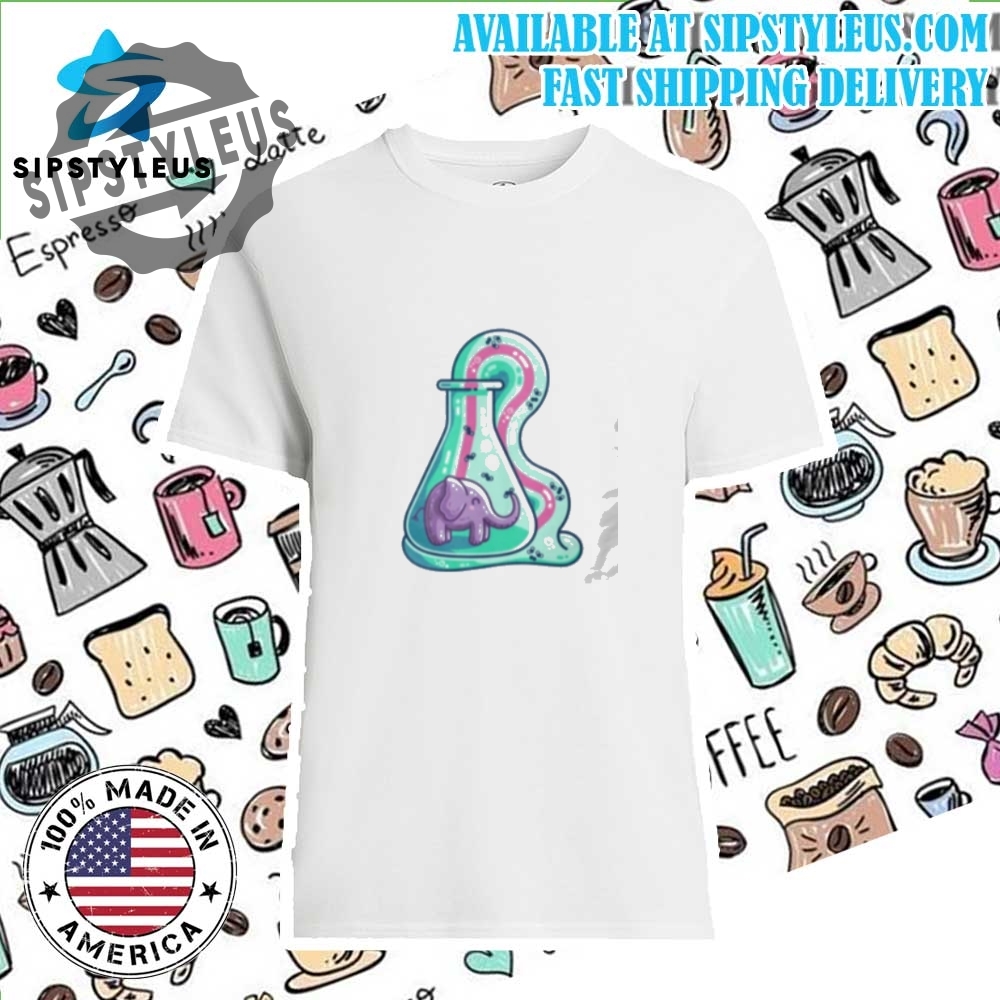 Elephant Toothpaste Chemistry Experiment Tshirt