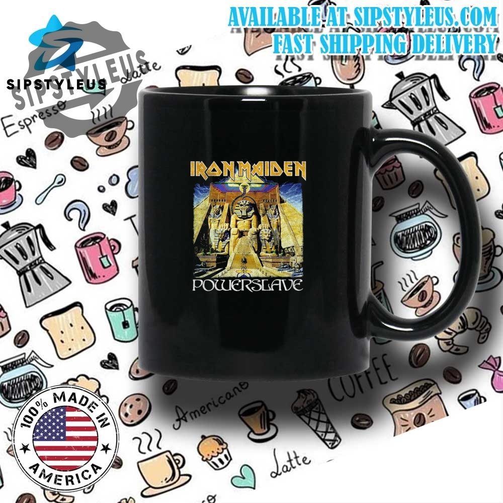 Iron Maiden T Shirt Powerslave World Slavery Tour Official Mens 5 Iron Maiden T Shirt Powerslave World Slavery Tour Official Mens