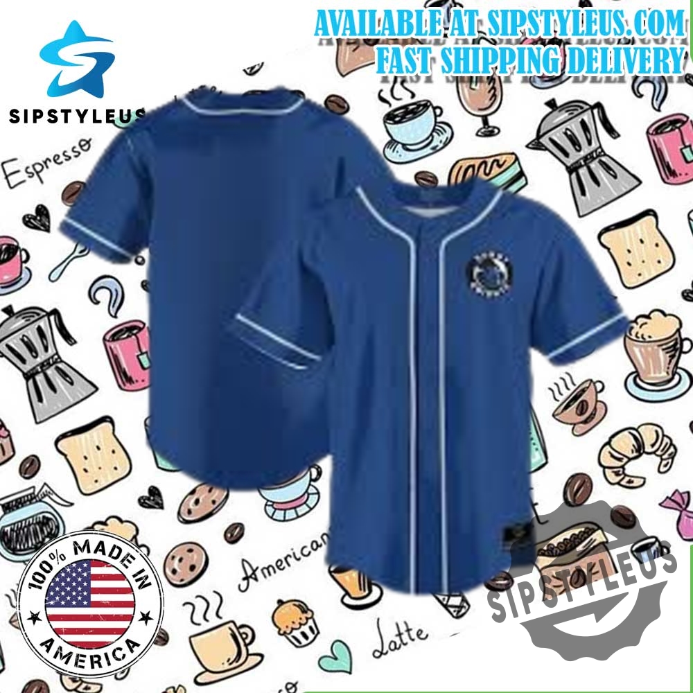 Mens Prosphere Blue Surry Community College Baseball Jersey