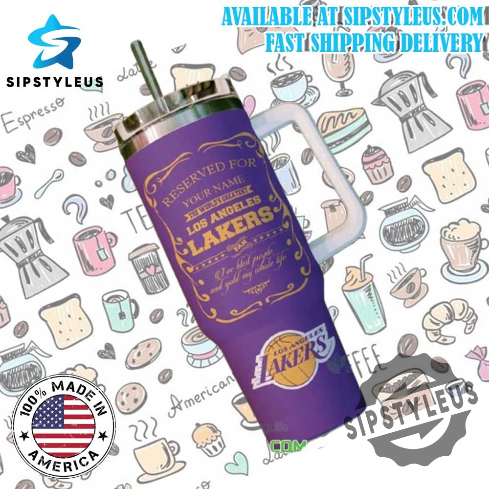 Los Angeles Lakers Basketball Era Tumbler Personalized Fan Cup 3 Los Angeles Lakers Basketball Era Tumbler – Personalized Fan Cup