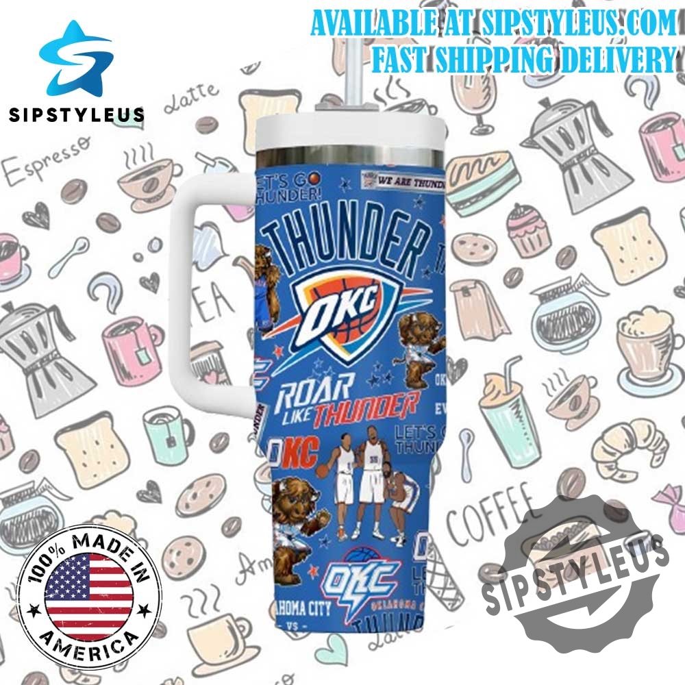 Oklahoma City Thunder Custom Tumbler Personalized Name Number 40 Oz Cup 4 Oklahoma City Thunder Custom Tumbler – Personalized Name & Number 40 oz Cup