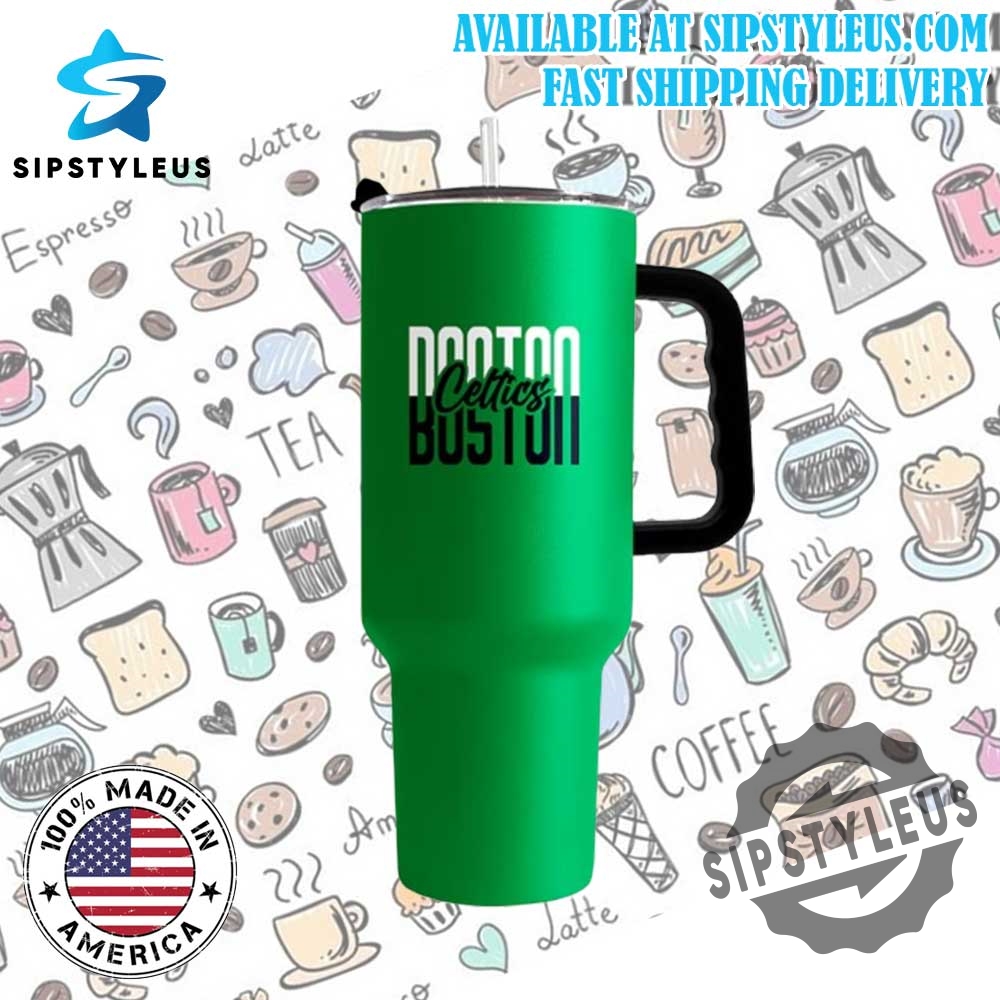 Boston Celtics 2024 Nba Finals Champions 40Oz. Travel Tumbler With Handle 4 Boston Celtics 2024 NBA Finals Champions 40oz. Travel Tumbler with Handle