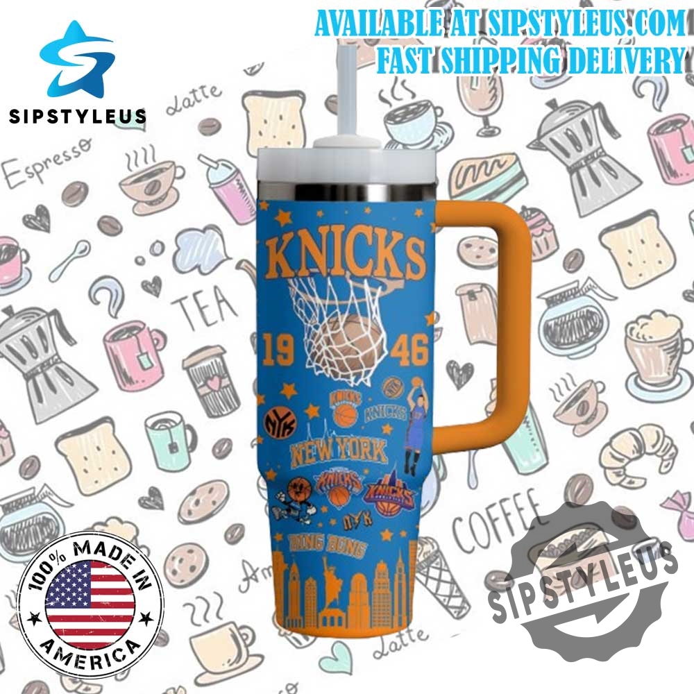 New York Knicks 1946 Skyline Tumbler 40 Oz Basketball Fan Cup 5 New York Knicks 1946 Skyline Tumbler – 40 oz Basketball Fan Cup