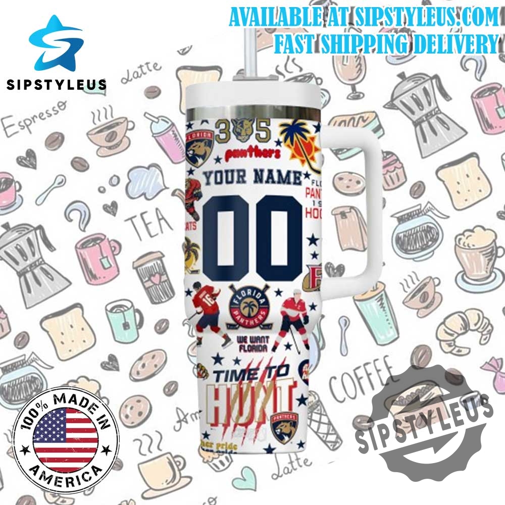 Nhl Florida Panthers 2024 Stanley Cup Champions Stanley Tumbler 40Oz