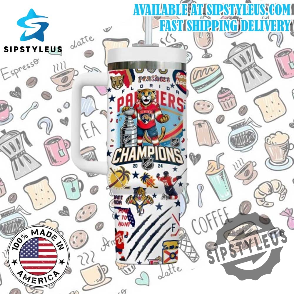 Nhl Florida Panthers 2024 Stanley Cup Champions Stanley Tumbler 40Oz 3 NHL Florida Panthers 2024 Stanley Cup Champions Stanley Tumbler 40oz